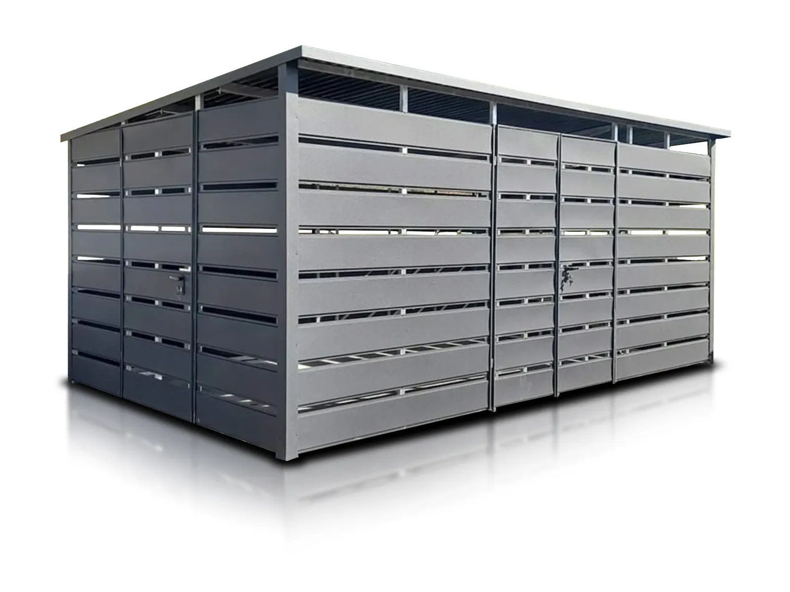 Přístřešek na odpadky 5x3m