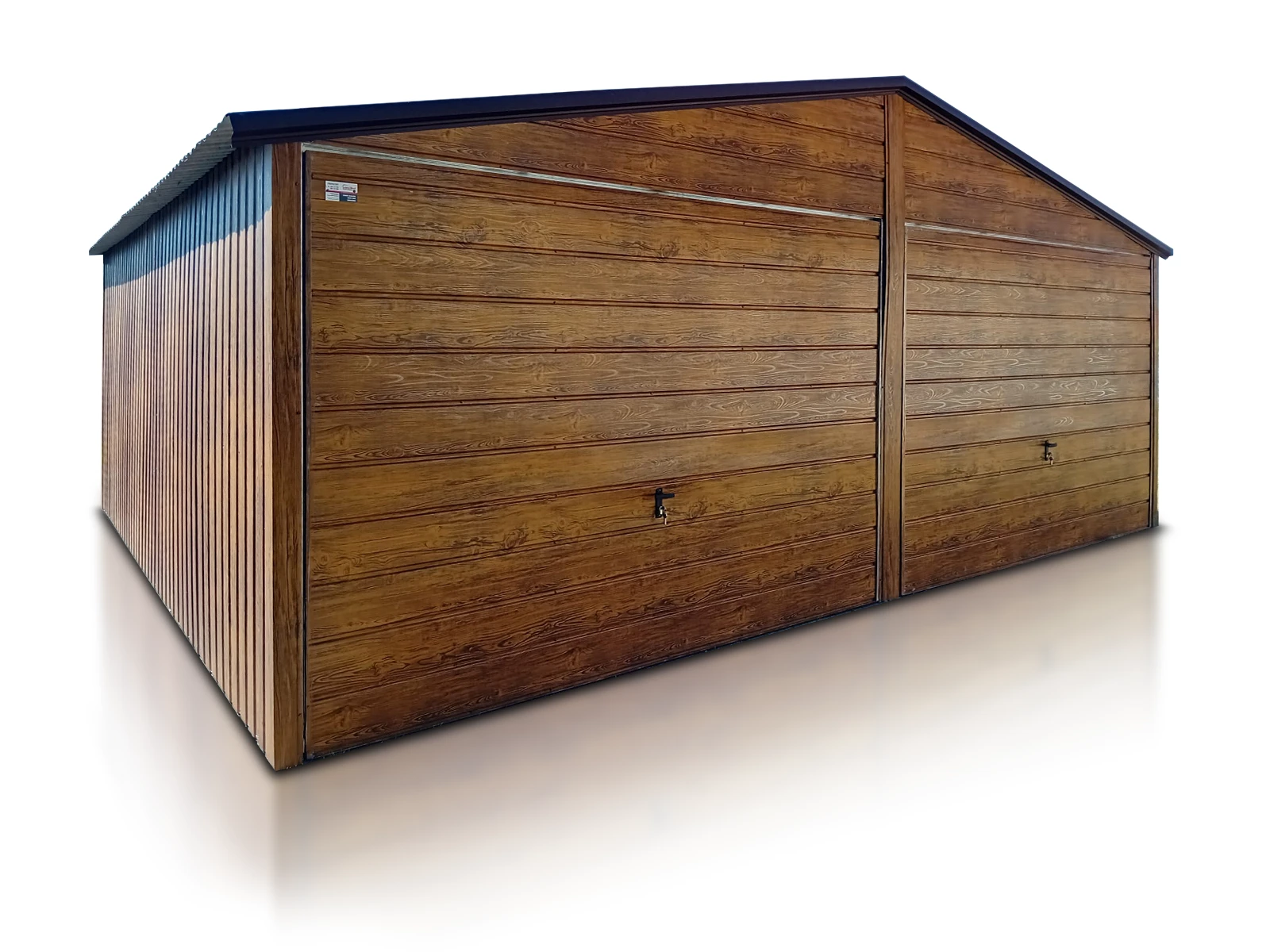 Dvojgaráž 6x5m dekor dřeva