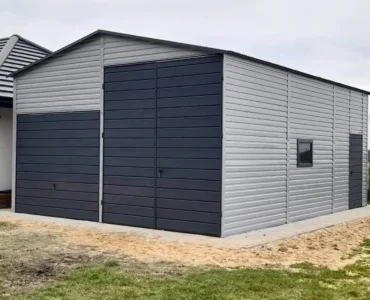 Hala 6×8 m Štítová střecha Hliník