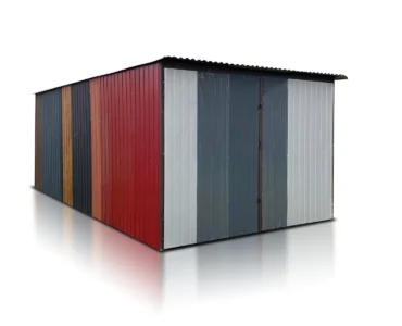 Jednotlivá garáž 6×5 m Pultová střecha III stupeň