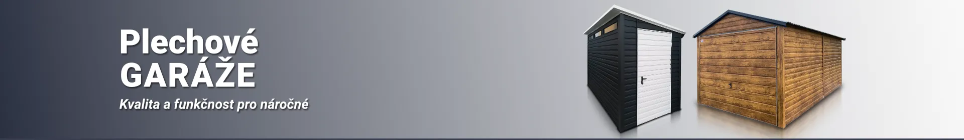 Plechové garáže Karlovarský kraj