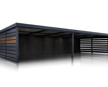 Carport 12x5 Hliníková Přístřešek pro Auto
