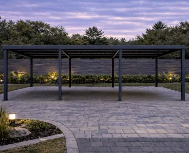 Carport 8x6 Hliníková Přístřešek pro Auto