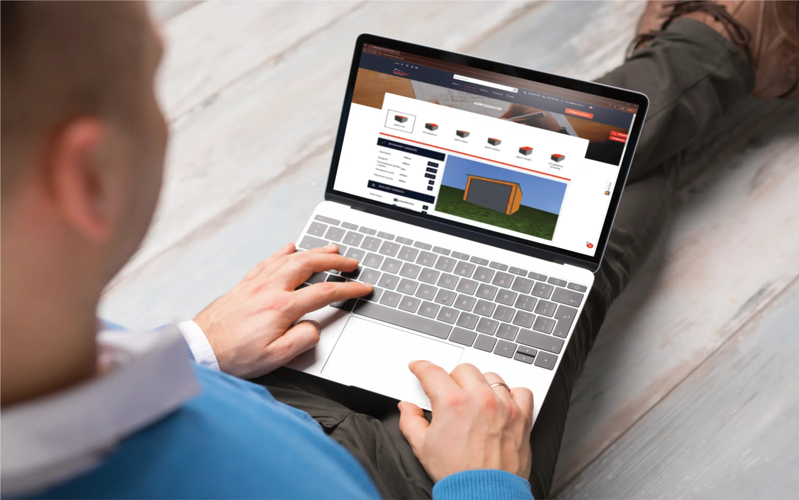 Plechové garáže Pacov – konfigurátor